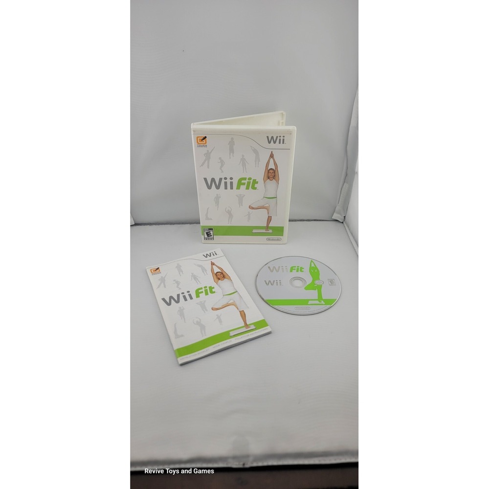 Wii Fit (Nintendo Wii, 2008) CIB Complete Tested and Working Great‎ Condition